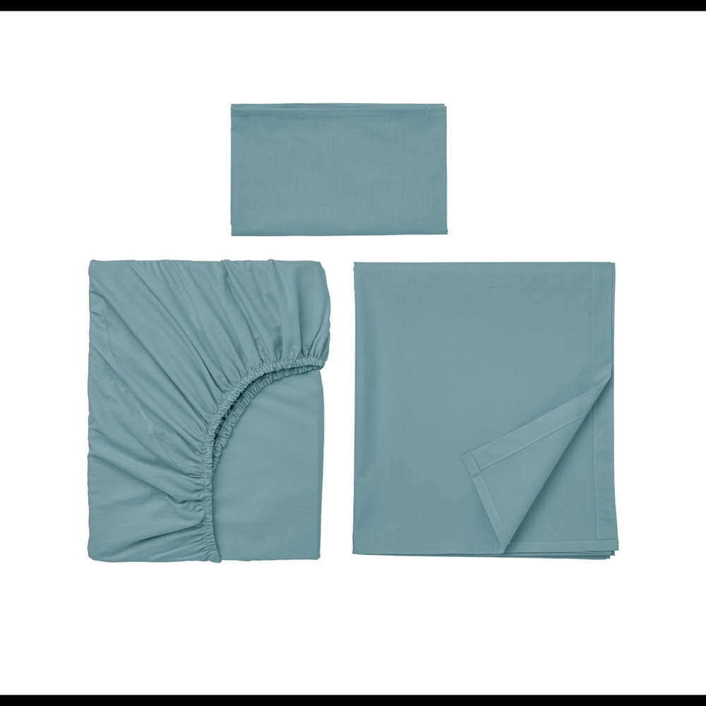 IKEA Dvala twin sheet set
